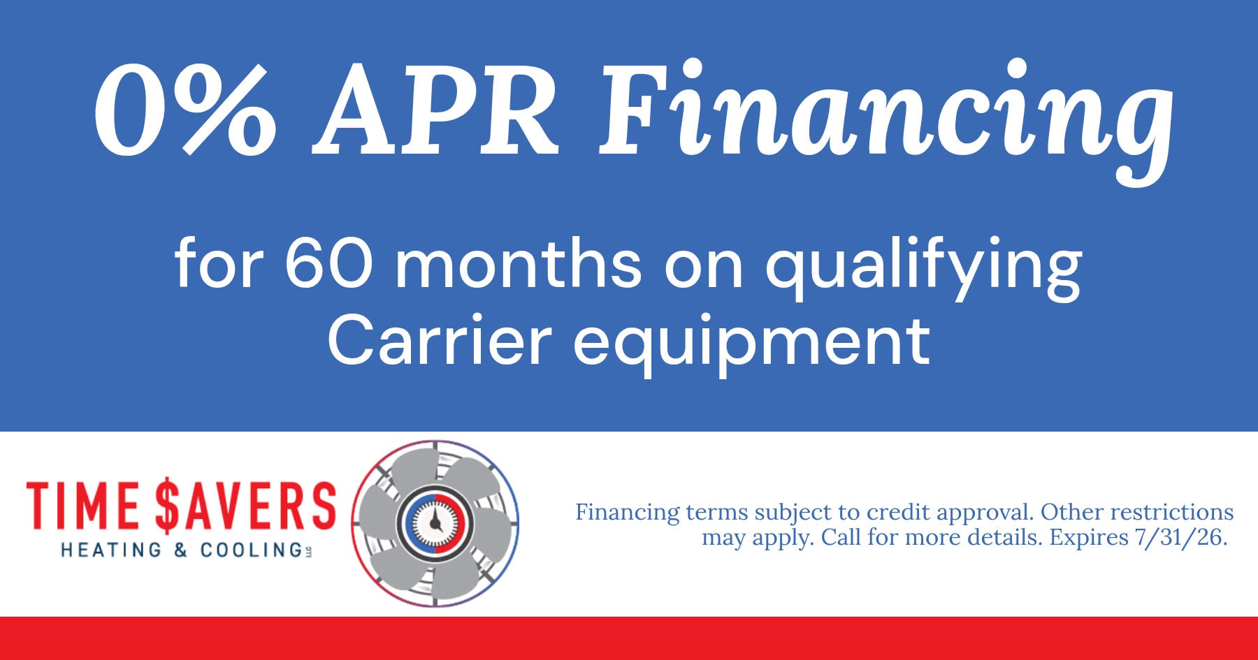 0% APR Financing!